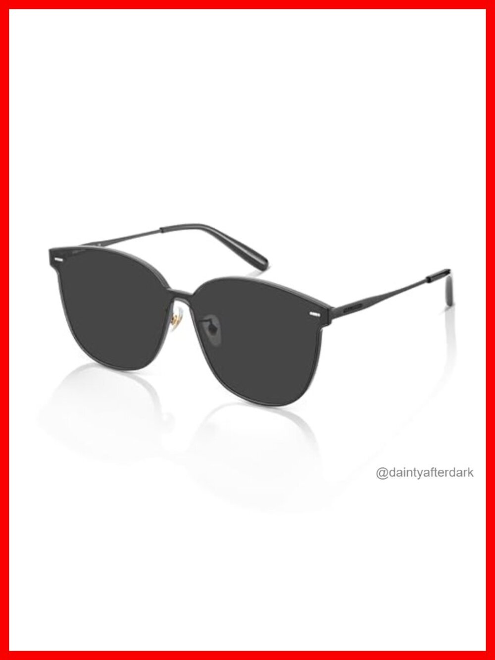 MUJOSH Square Polarized Oversized Sunglasses UV400 Protection